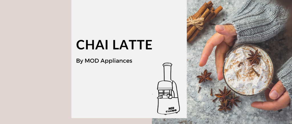 Chai Latte with Homemade Almond Milk