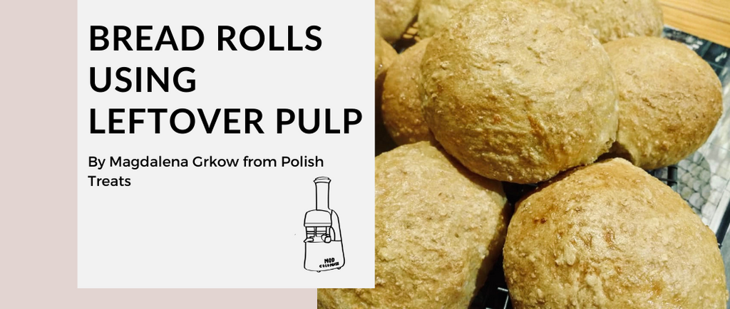 Bread Rolls with Leftover Juicer Pulp