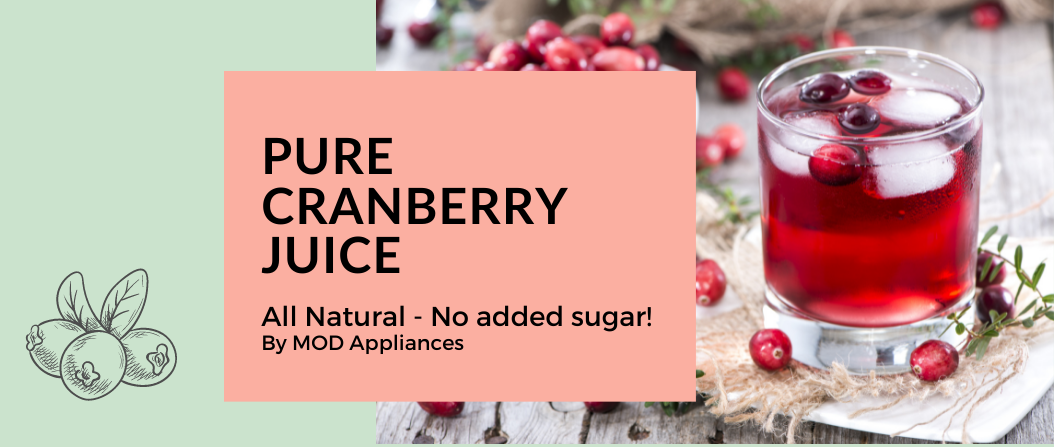 Cold pressed cranberry sales juice